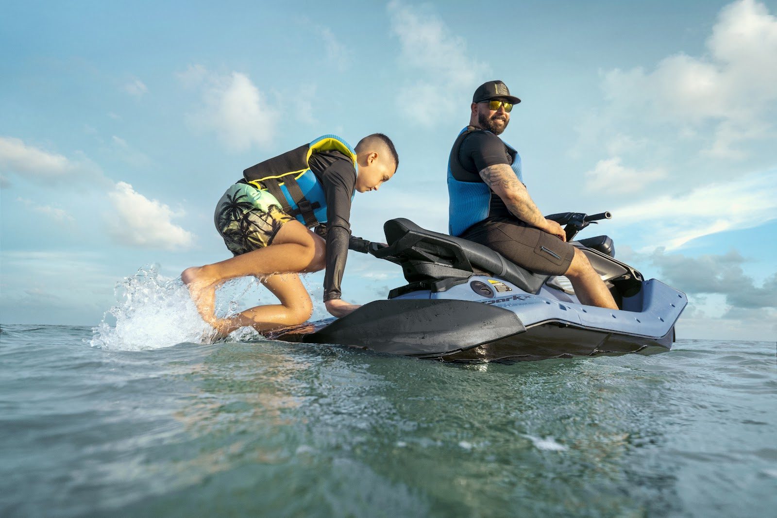 Sea-Doo Spark X 110 en el agua